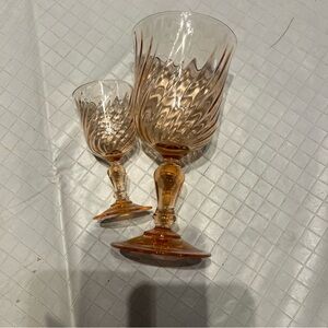 Vintage glassware
